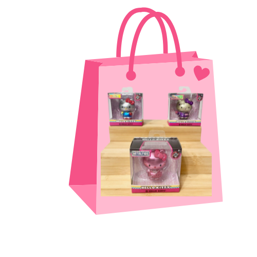 Hello Kitty® Metalfigs® Figure 2.5in Collectible Figures Lot Of 3