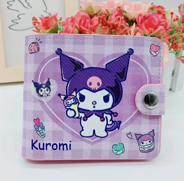 Sanrio Kawaii Wallet Kuromi