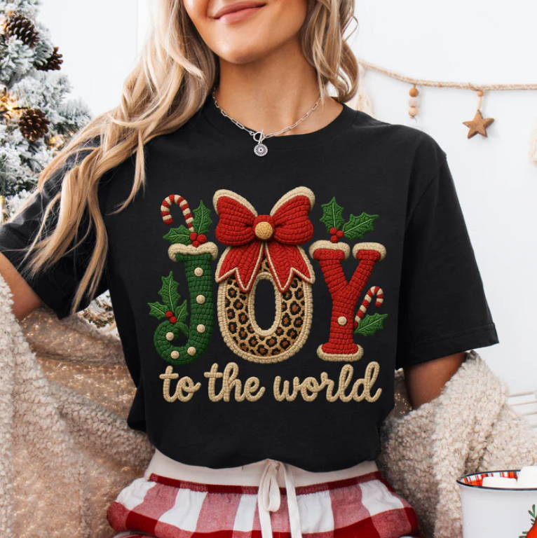 "Joy to the World" Christmas T-shirt