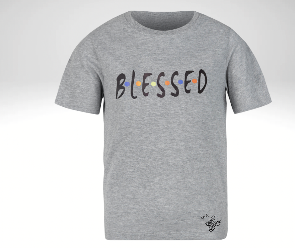 Short Sleeve T-shirt "Blessed"