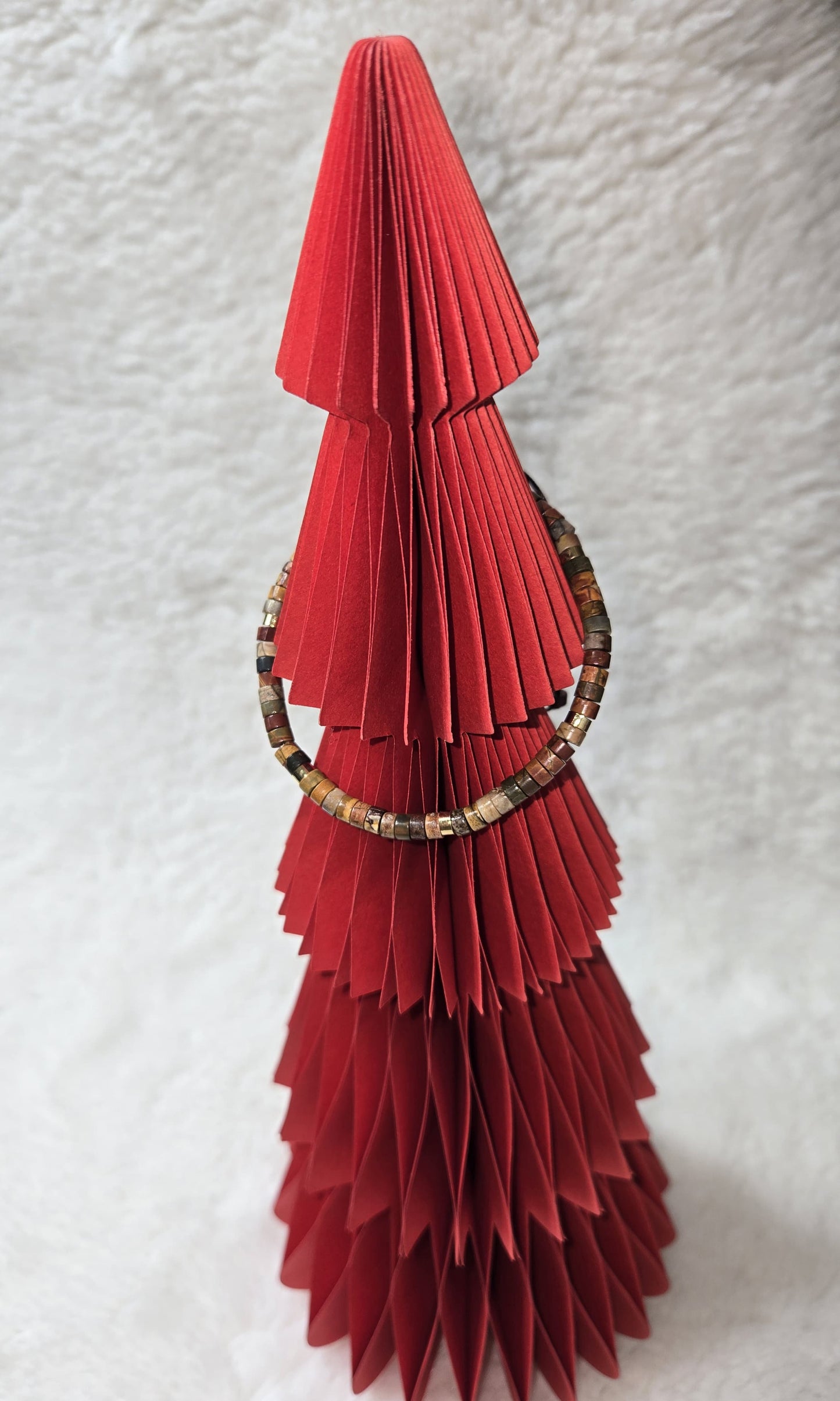 Earth Tone Heishi Bead Bracelet