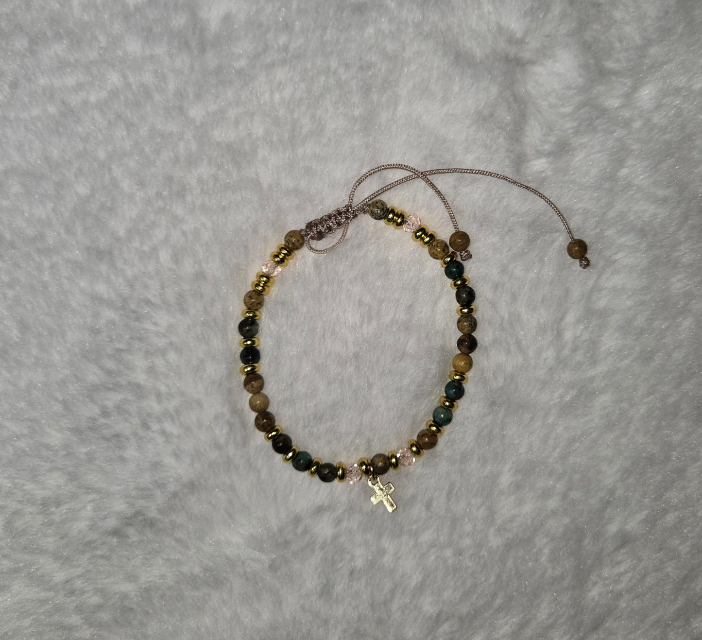 Golden Cross Faith Bracelet