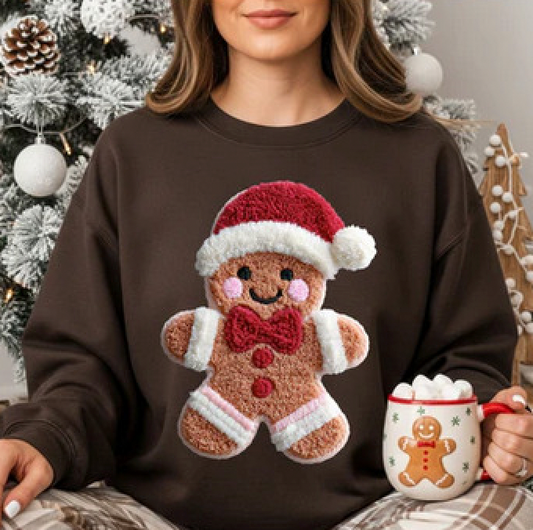 Gingerbread Santa Sweater