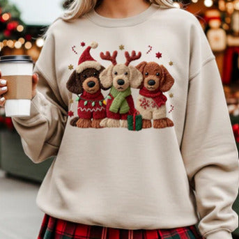 Christmas Dogs Sweater